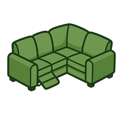 Reclining Corner Sofa