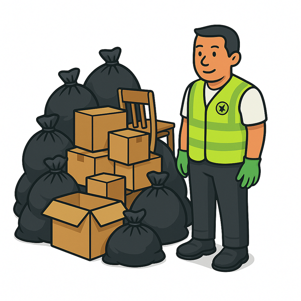 Medium + Load - 5 Cubic Yards / 400kgs